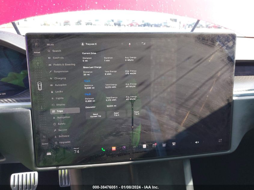 2022 TESLA MODEL S - 5YJSA1E69NF477320
