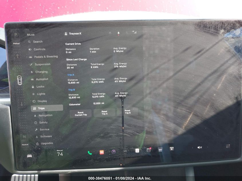2022 TESLA MODEL S - 5YJSA1E69NF477320