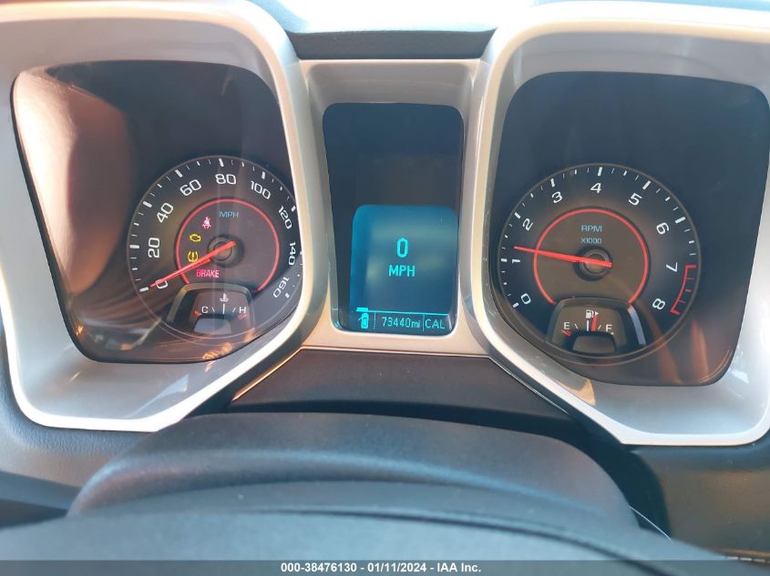 2013 CHEVROLET CAMARO LS - 2G1FE1E3XD9139707