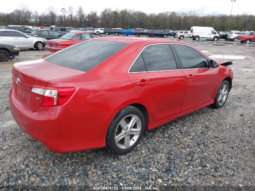 2014 TOYOTA CAMRY SE - 4T1BF1FK6EU761276