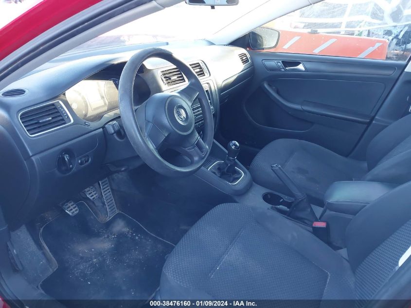 2014 VOLKSWAGEN JETTA S - 3VW1K7AJXEM329921