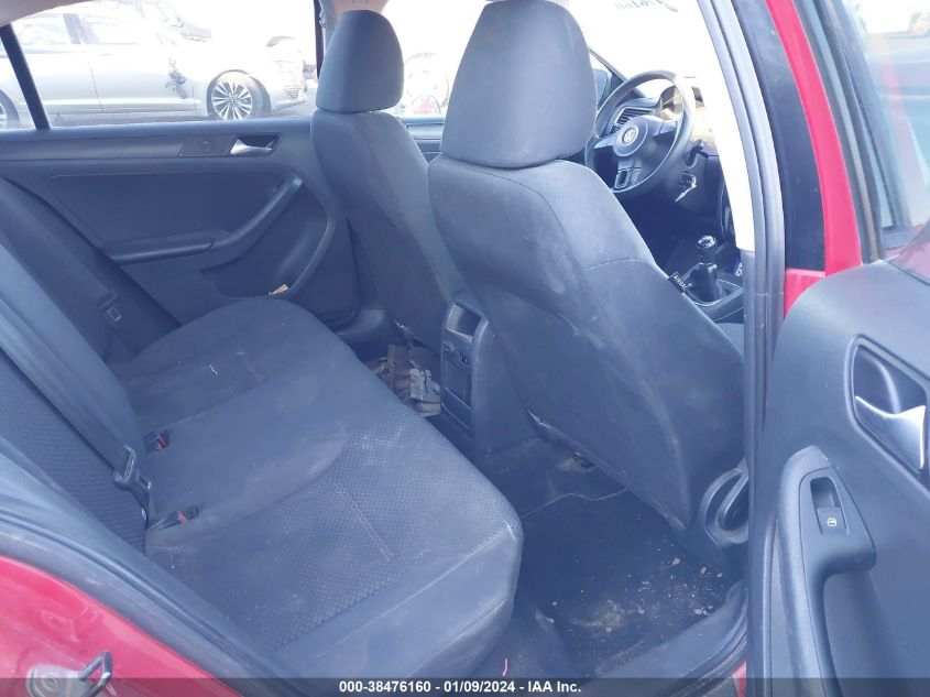 2014 VOLKSWAGEN JETTA S - 3VW1K7AJXEM329921