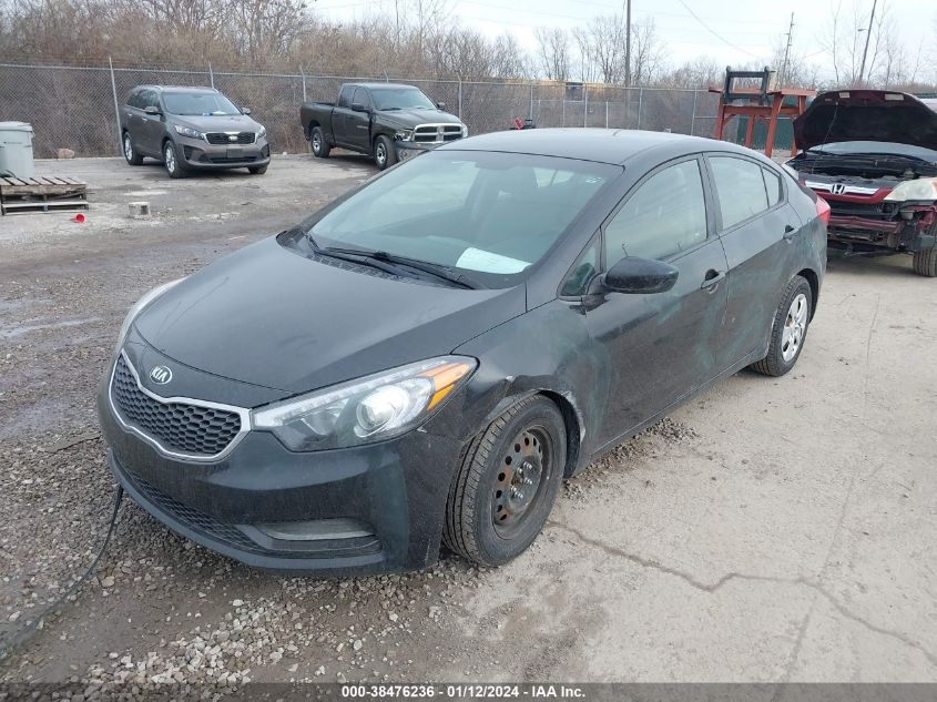 2015 KIA FORTE LX - KNAFK4A6XF5436538