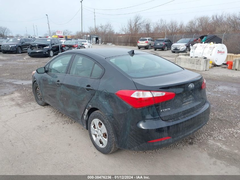 2015 KIA FORTE LX - KNAFK4A6XF5436538