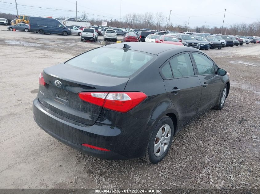 2015 KIA FORTE LX - KNAFK4A6XF5436538