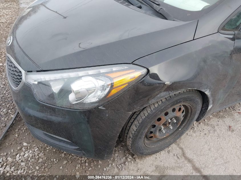 2015 KIA FORTE LX - KNAFK4A6XF5436538