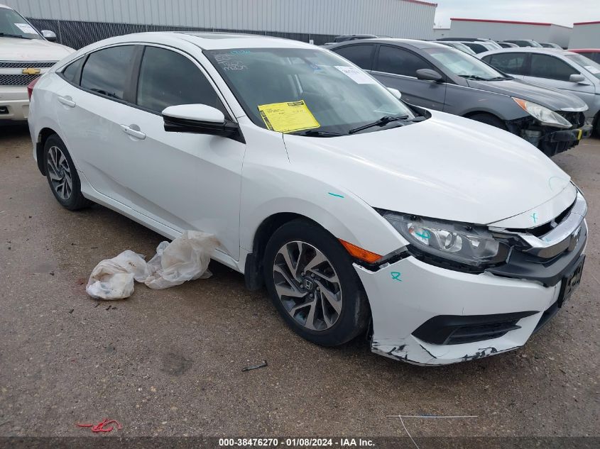 2018 HONDA CIVIC EX - 19XFC2F71JE036015