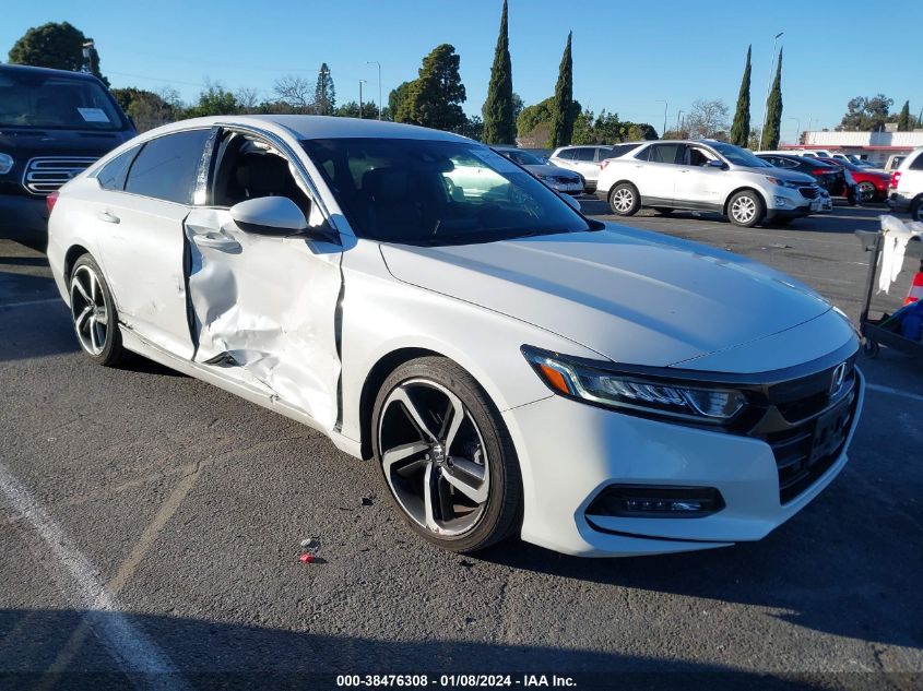 2019 HONDA ACCORD SPORT - 1HGCV1F37KA089344