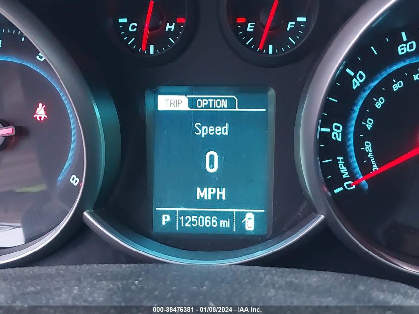2013 CHEVROLET CRUZE 1LT AUTO - 1G1PC5SB5D7214828