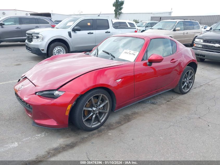 2019 MAZDA MX-5 MIATA RF GRAND TOURING JM1NDAM78K0307636