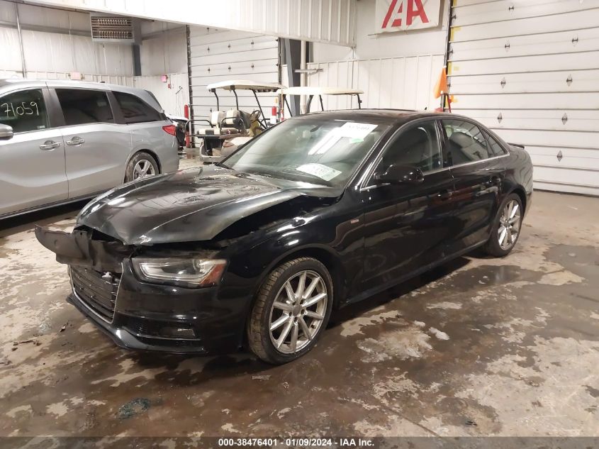 2016 AUDI A4 PREMIUM PLUS S-LINE - WAUFFAFL3GN013562