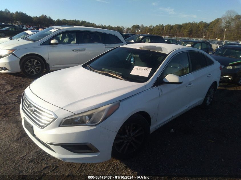 2016 HYUNDAI SONATA SE - 5NPE24AF4GH398935