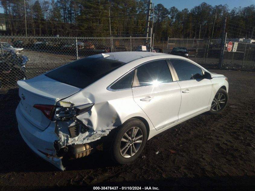 2016 HYUNDAI SONATA SE - 5NPE24AF4GH398935