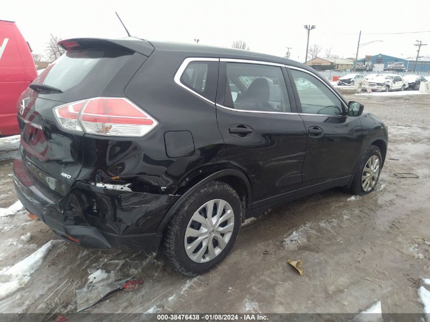 2016 NISSAN ROGUE S - KNMAT2MV8GP654534