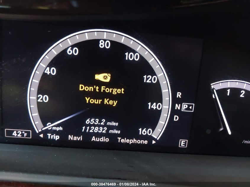 2013 MERCEDES-BENZ S 550 WDDNG7DB0DA514877