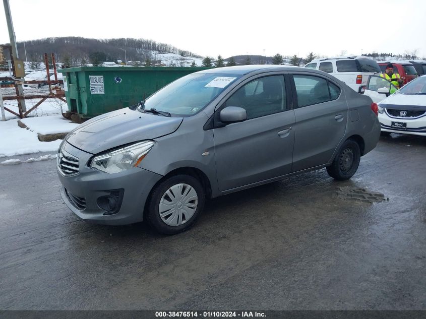 2017 MITSUBISHI MIRAGE G4 ES - ML32F3FJ6HHF08288