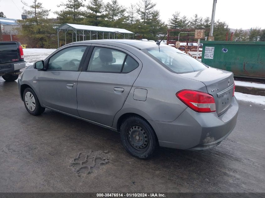 2017 MITSUBISHI MIRAGE G4 ES - ML32F3FJ6HHF08288