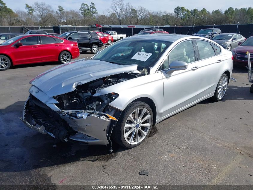 2017 FORD FUSION PLATINUM - 3FA6P0D92HR290452