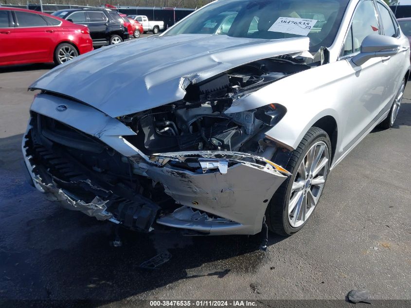 2017 FORD FUSION PLATINUM - 3FA6P0D92HR290452