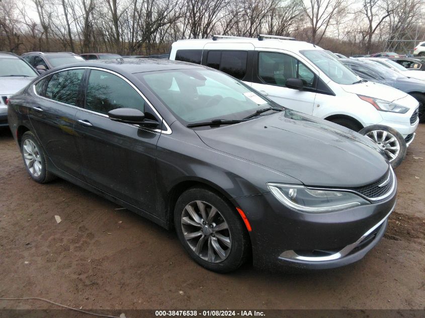 2015 CHRYSLER 200 C - 1C3CCCCB0FN560975