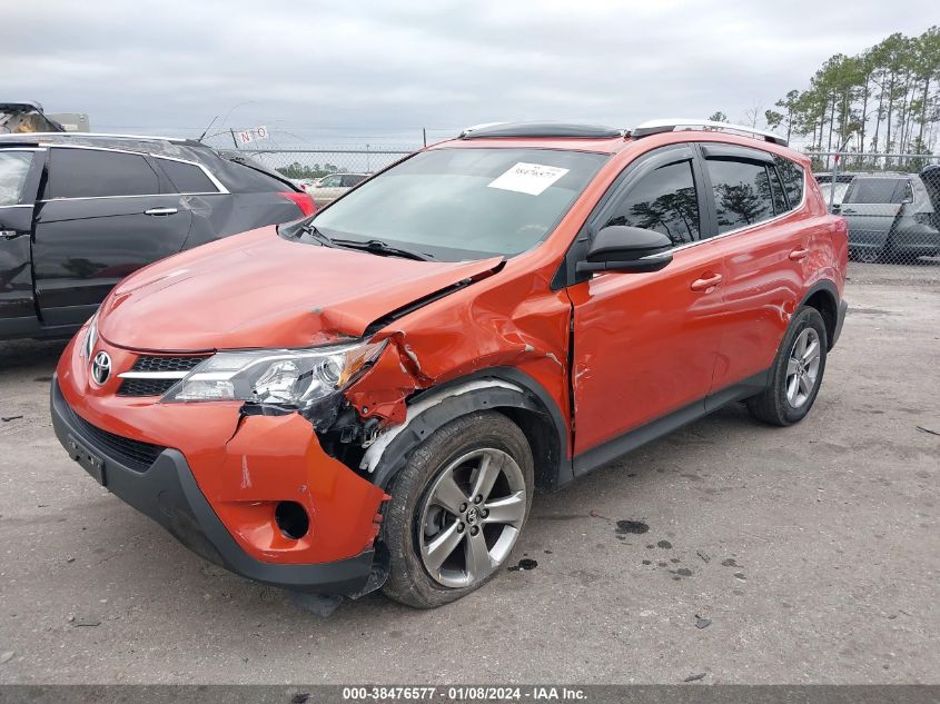 2015 TOYOTA RAV4 XLE - 2T3WFREV7FW149611