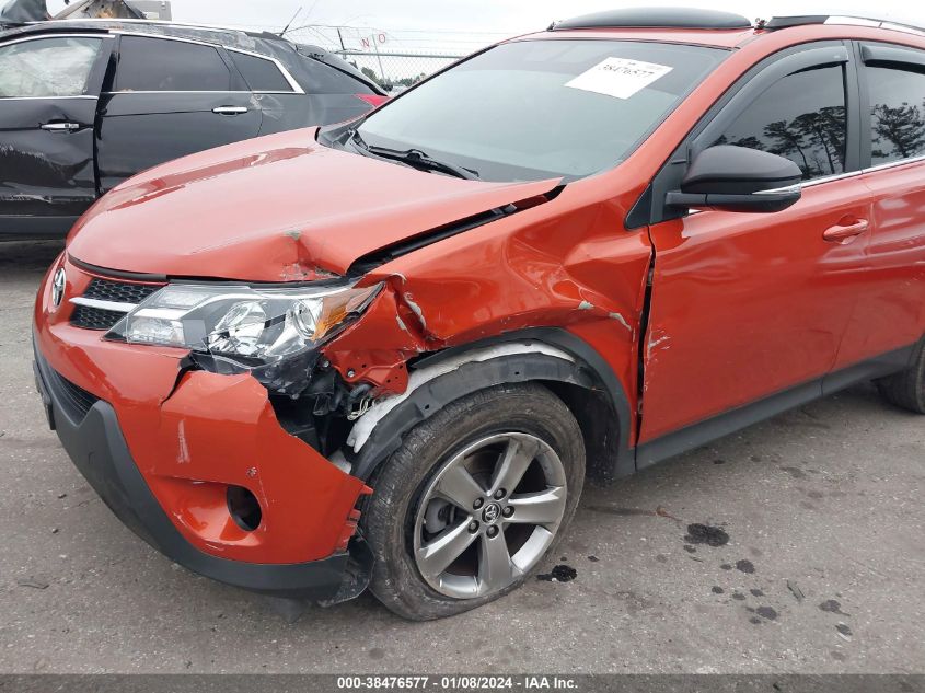 2015 TOYOTA RAV4 XLE - 2T3WFREV7FW149611