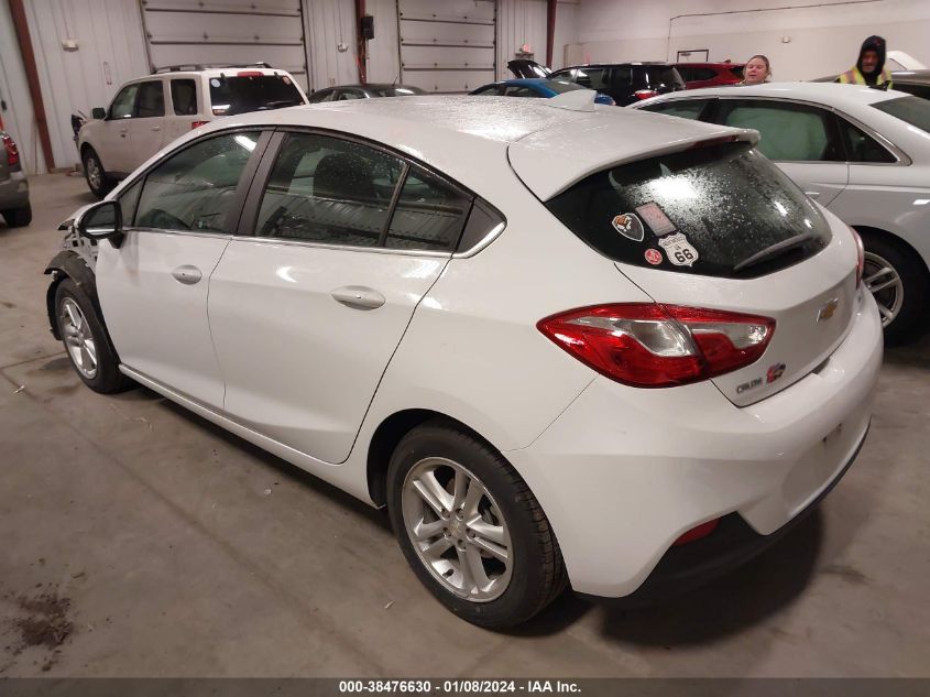 2017 CHEVROLET CRUZE LT - 3G1BE6SM2HS589014