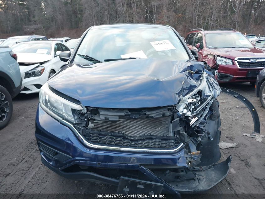 2016 HONDA CR-V SE - 5J6RM4H49GL059223