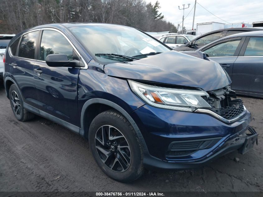 2016 HONDA CR-V SE - 5J6RM4H49GL059223