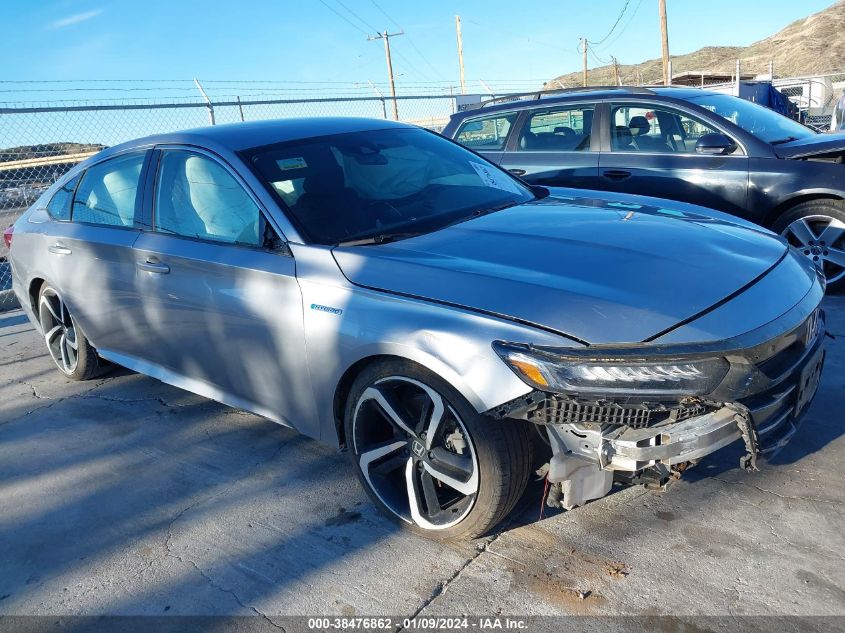 2022 HONDA ACCORD HYBRID SPORT - 1HGCV3F20NA031406