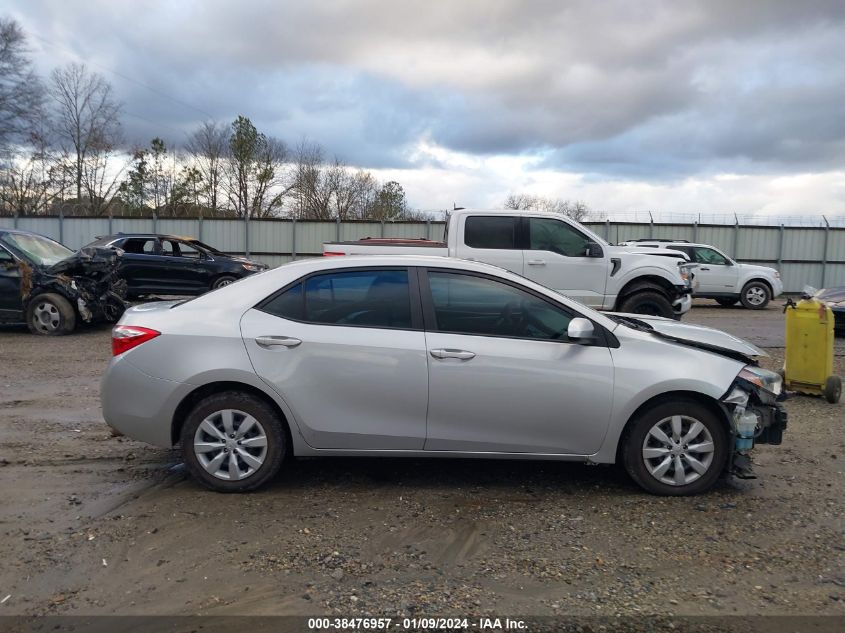 2014 TOYOTA COROLLA LE - 5YFBURHE3EP133009