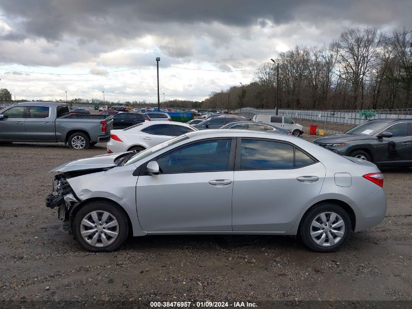 2014 TOYOTA COROLLA LE - 5YFBURHE3EP133009