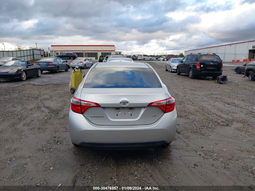 2014 TOYOTA COROLLA LE - 5YFBURHE3EP133009