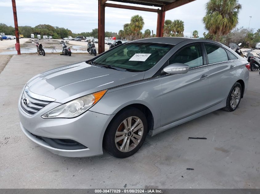 2014 HYUNDAI SONATA GLS - 5NPEB4AC7EH893911