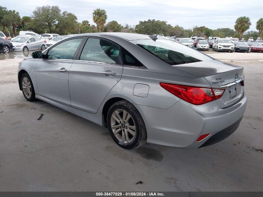 2014 HYUNDAI SONATA GLS - 5NPEB4AC7EH893911