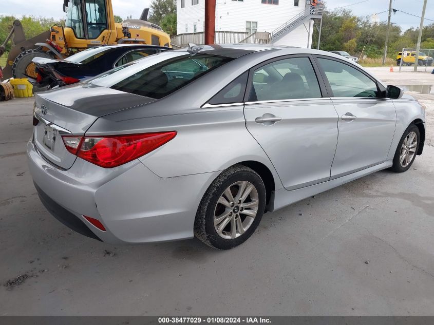 2014 HYUNDAI SONATA GLS - 5NPEB4AC7EH893911