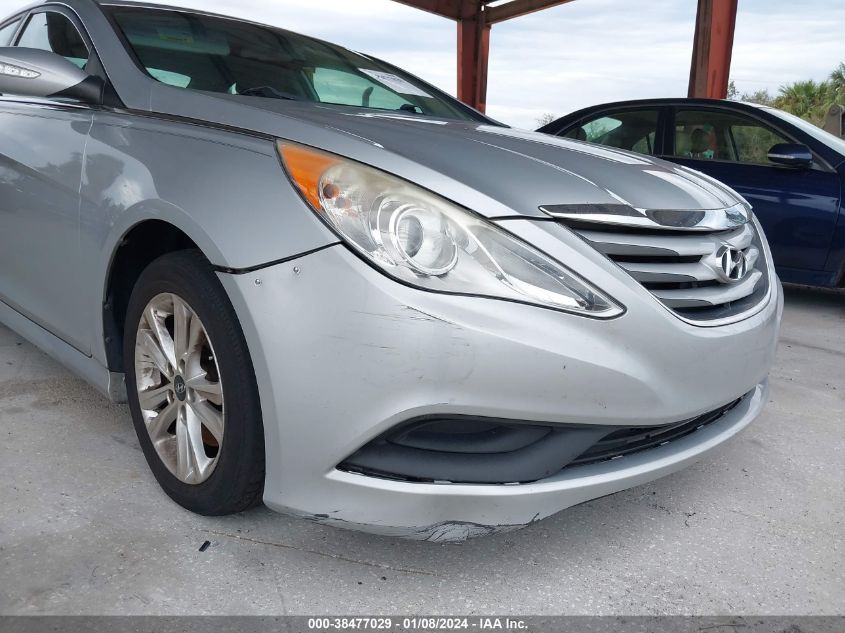 2014 HYUNDAI SONATA GLS - 5NPEB4AC7EH893911