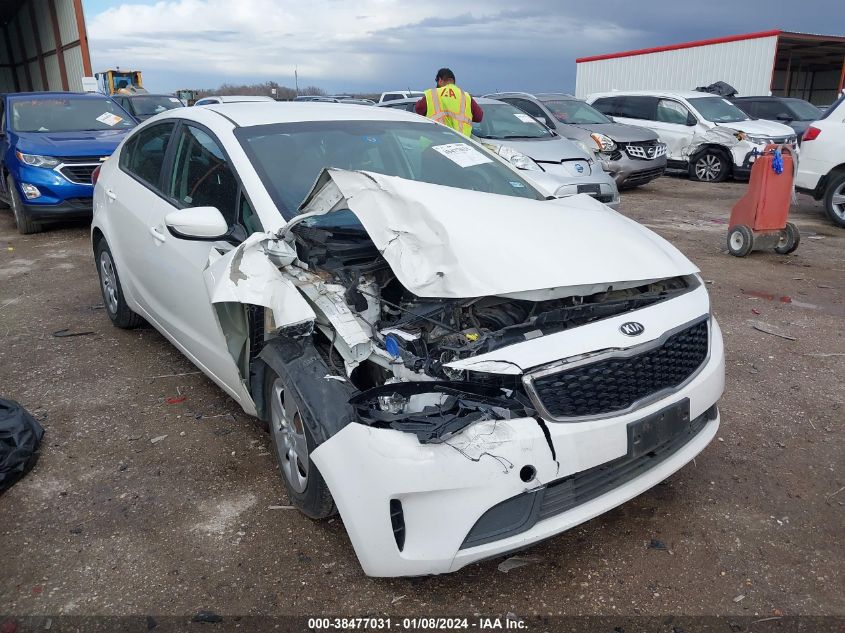 2018 KIA FORTE LX - 3KPFK4A77JE168380