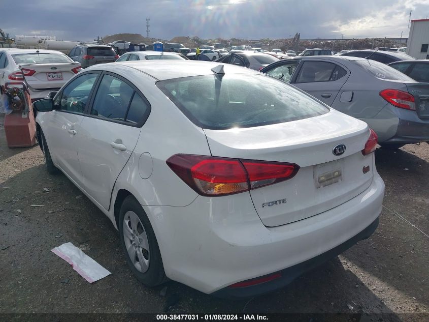 2018 KIA FORTE LX - 3KPFK4A77JE168380