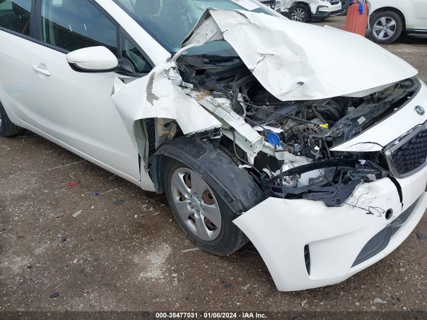 2018 KIA FORTE LX - 3KPFK4A77JE168380