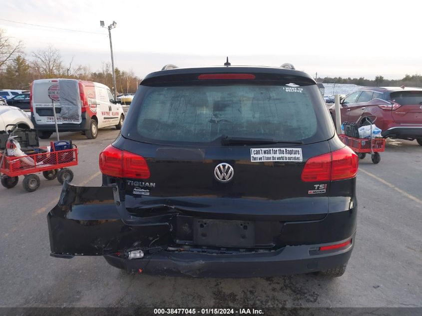 2016 VOLKSWAGEN TIGUAN S - WVGBV7AX5GW601048