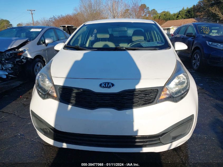 2015 KIA RIO LX - KNADM4A39F6449590