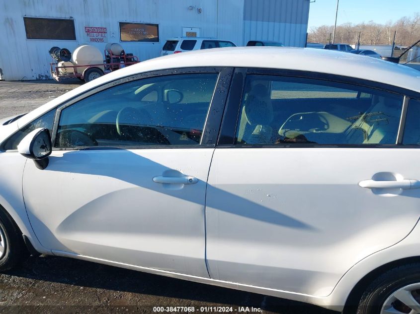 2015 KIA RIO LX - KNADM4A39F6449590