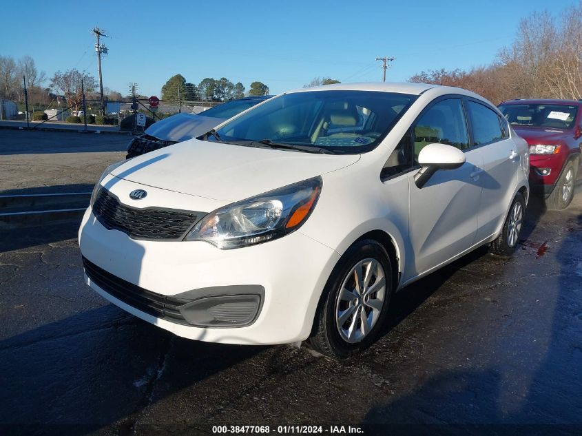 2015 KIA RIO LX - KNADM4A39F6449590