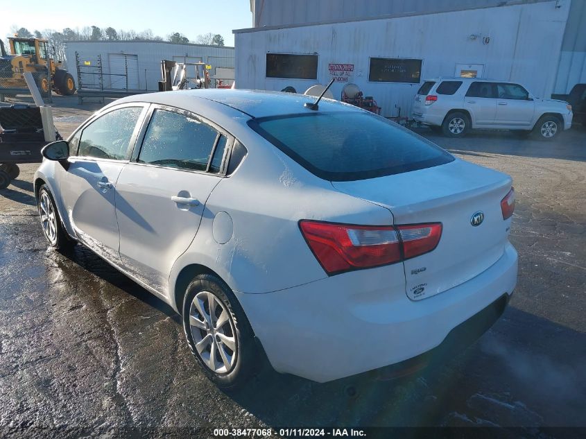 2015 KIA RIO LX - KNADM4A39F6449590