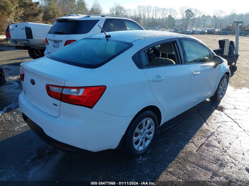 2015 KIA RIO LX - KNADM4A39F6449590