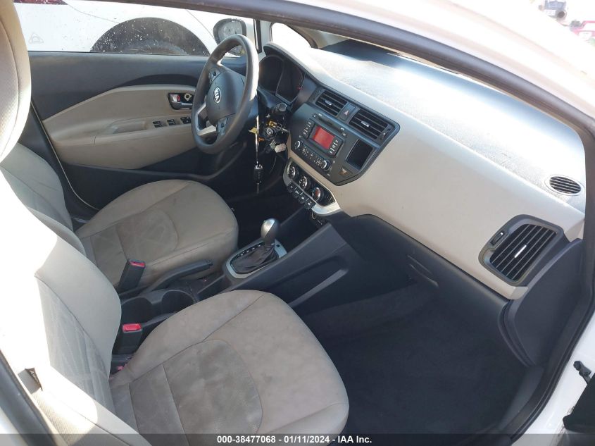 2015 KIA RIO LX - KNADM4A39F6449590
