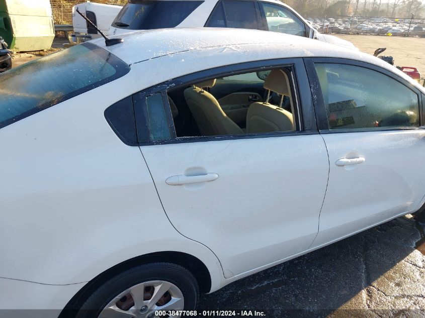 2015 KIA RIO LX - KNADM4A39F6449590