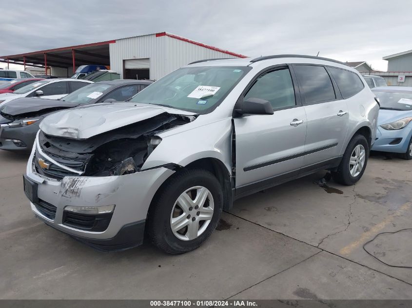 2014 CHEVROLET TRAVERSE LS - 1GNKRFKD4EJ214693