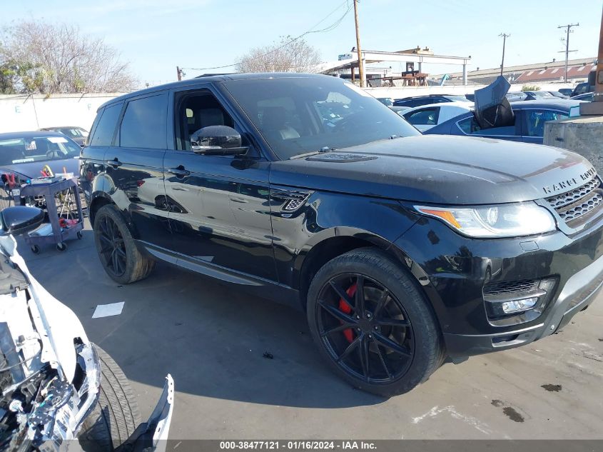 2014 LAND ROVER RANGE ROVER SPORT 5.0L V8 SUPERCHARGED - SALWR2TF9EA393843